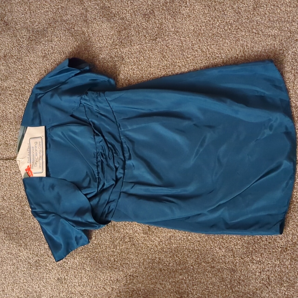 Blue-Green 2-piece dress